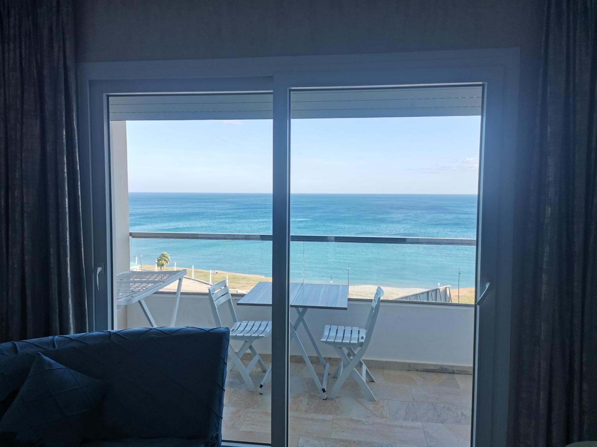Appartf3 Vue Panoramique Sur Mer Residence Vista Del Mar フニデク エクステリア 写真